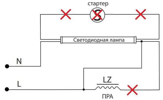 ✅ как установить светодиодную лампу в люминесцентный светильник - novostroikbr.ru