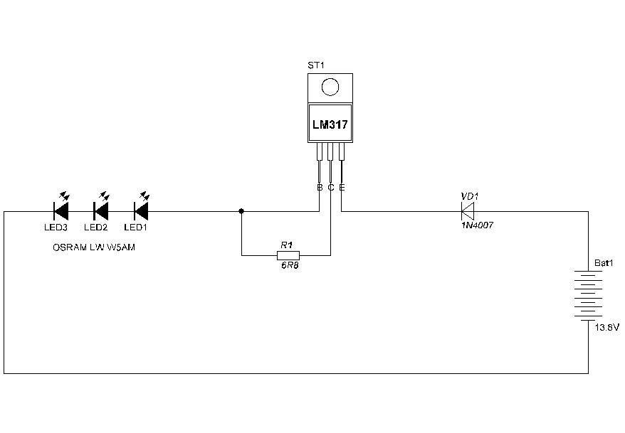 Несколько вариантов изготовления стабилизатора тока для светодиодов своими руками