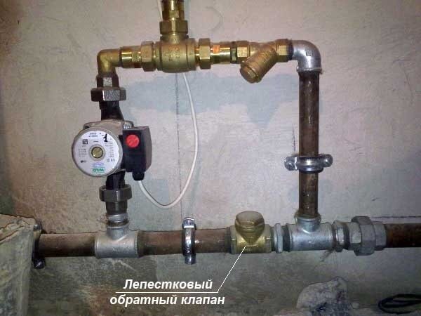 Обратный клапан для отопления: действиея, виды, плюсы и минусы, монтаж
