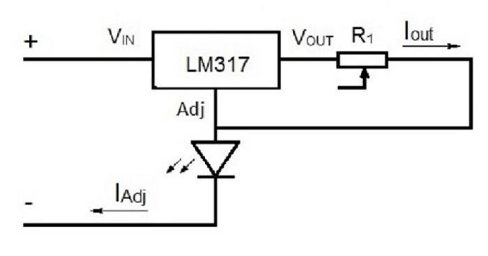 Стабилизаторы тока на lm317, lm338, lm350 и их применение для светодиодов