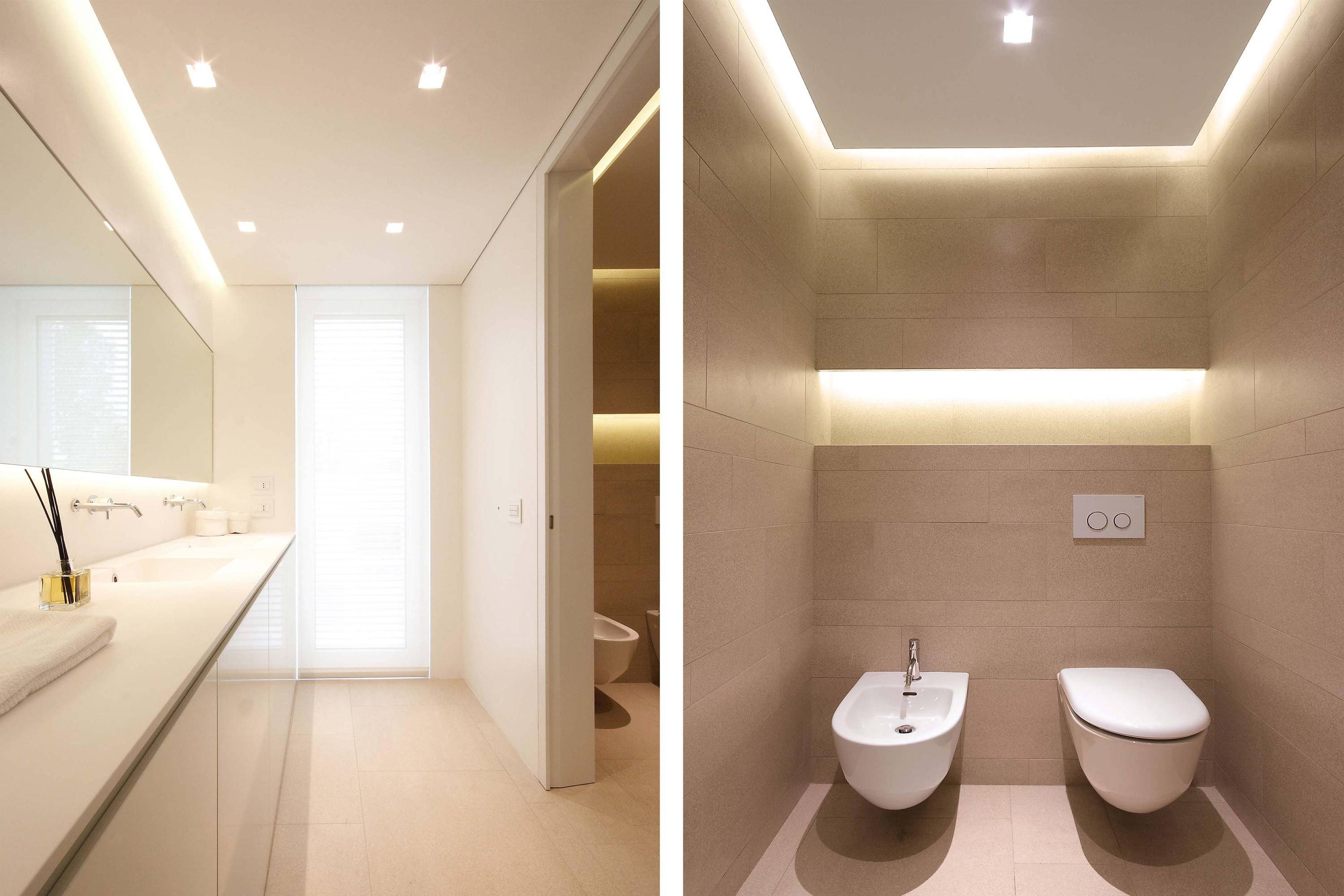 Освещение в ванной комнате (100 фото): 10 советов, как организовать подсветку в ванне