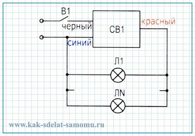 Как работают проходные двухклавишные выключатели: схема подключения бытовой проводки с возможностью управления светом из разных комнат для начинающих электриков