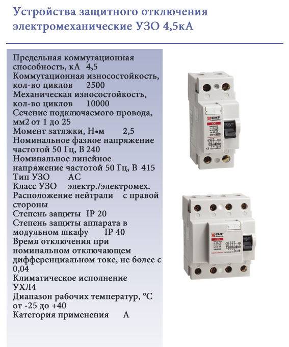 Как отличить электронное узо от электромеханического