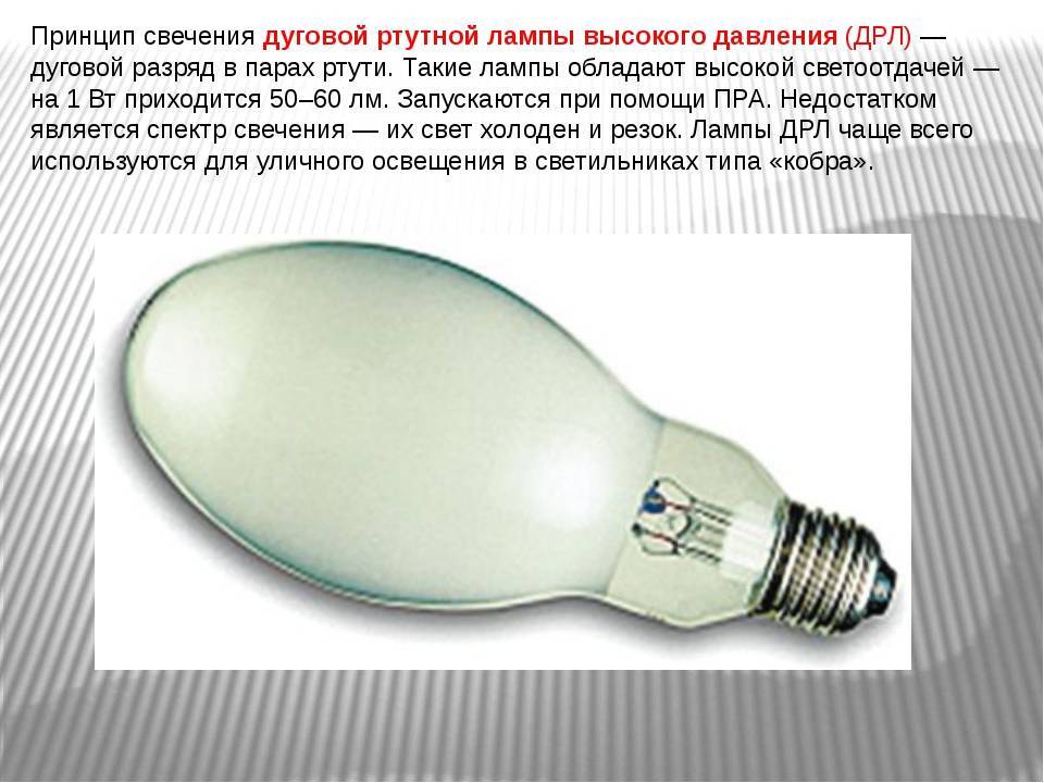 Люминесцентные лампы: размеры и характеристики