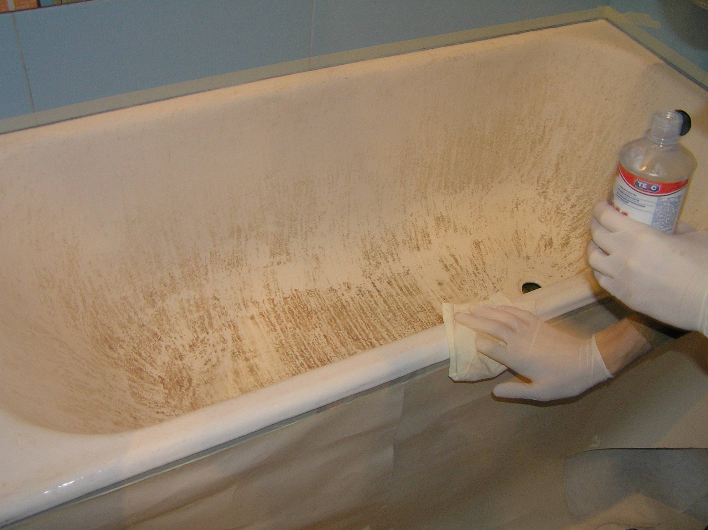 Реставрация ванн жидким акрилом