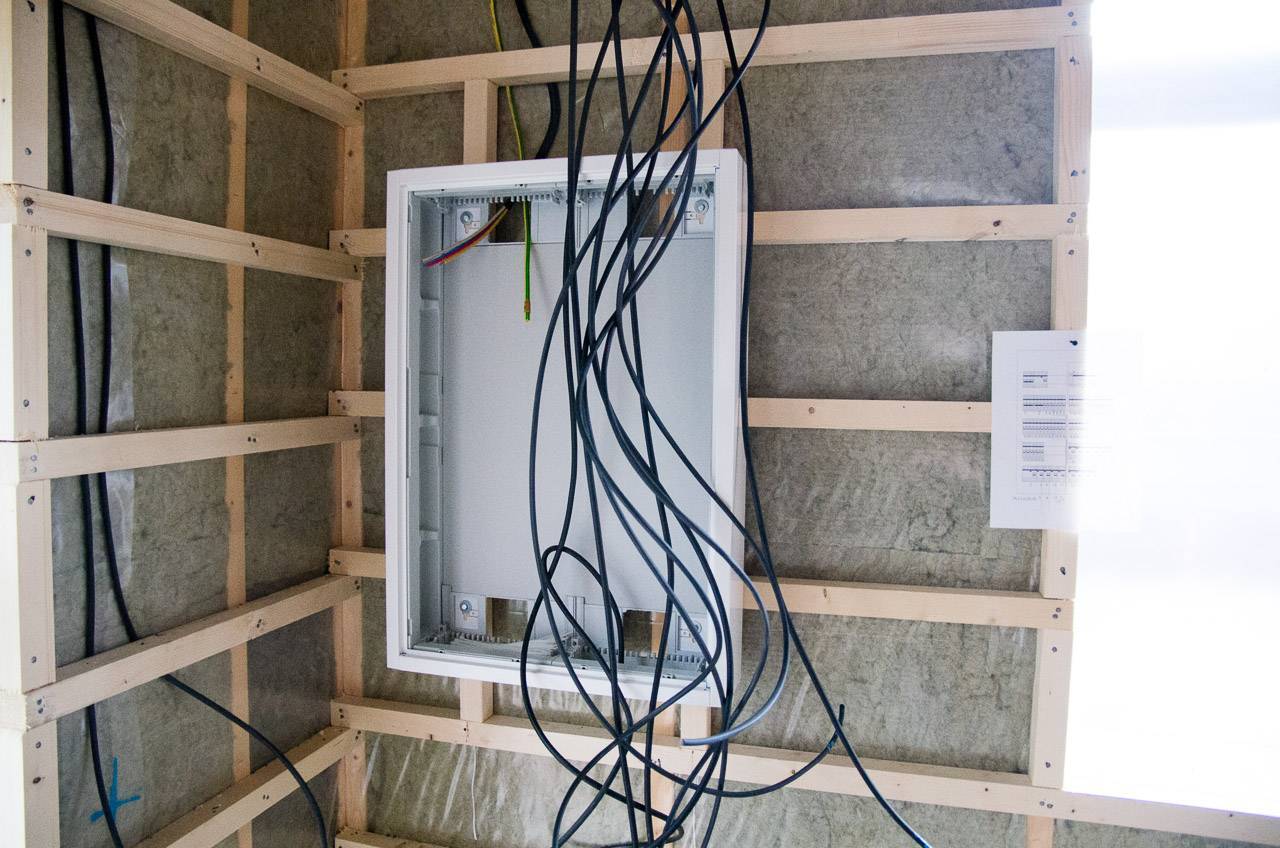 Электропроводка в каркасном доме своими руками - пошаговая инструкция