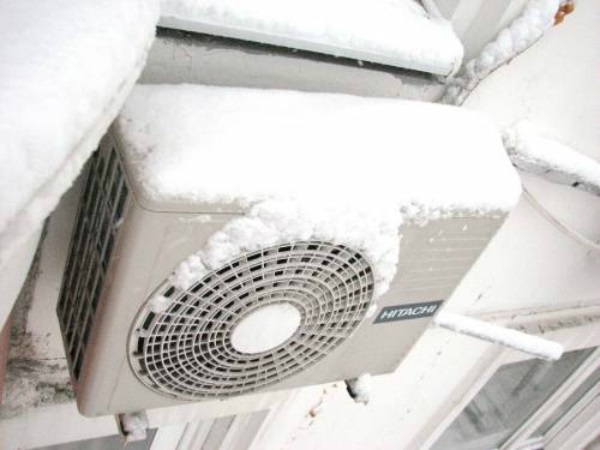 Использование кондиционера зимой на обогрев дома