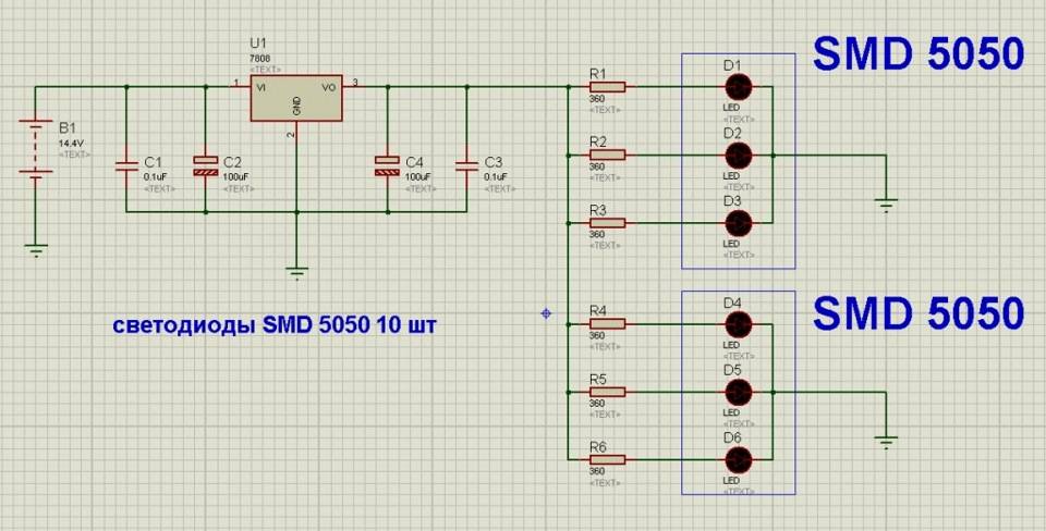 Smd 5050: технические характеристики и подключение светодиода