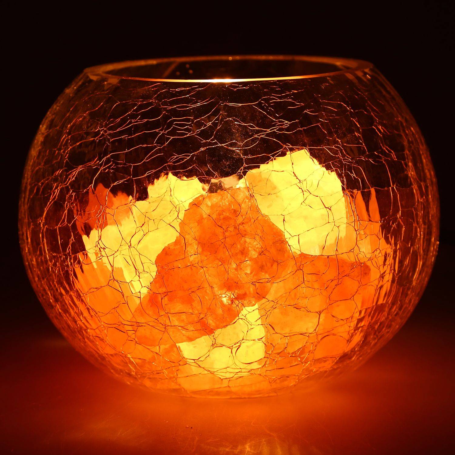 Солевая (соляная) лампа “скала”: делимся опытом использования