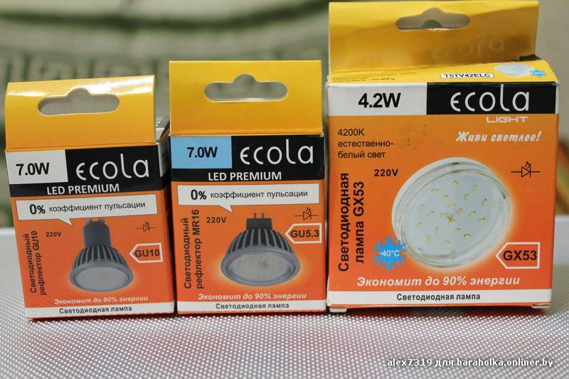 Ecola – производители светодиодных ламп