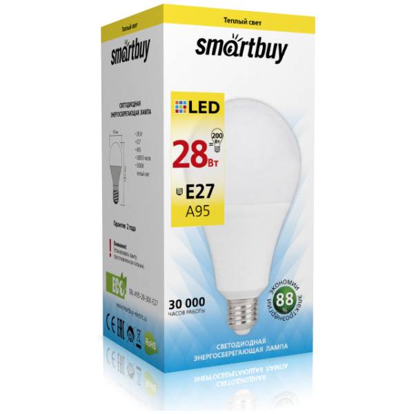 Светильники, светодиодные лампы, панели led - smartbuy
