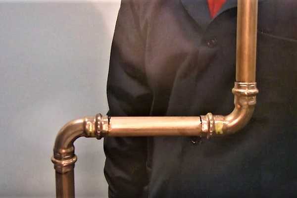 Монтаж газопровода из меди