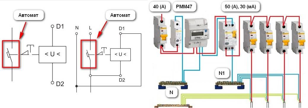 Тепловая защита автоматического выключателя - журнал "электропроводка"