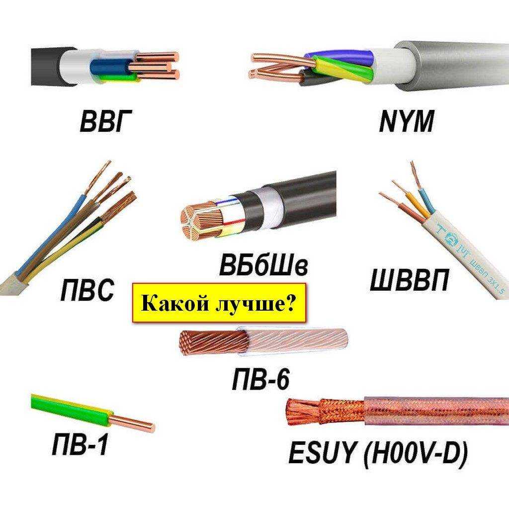 Виды проводов и кабелей для прокладки домашней электропроводки