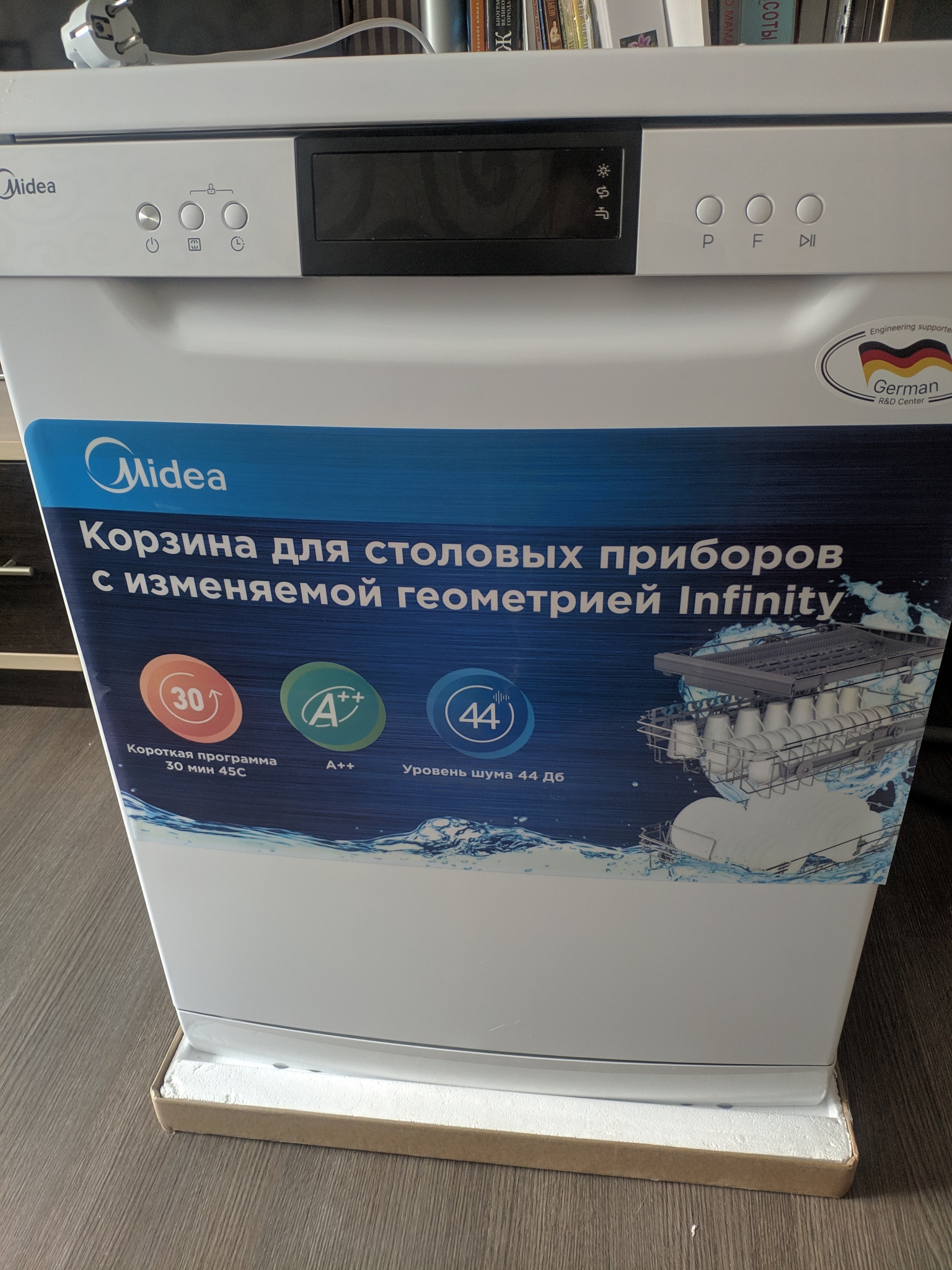 Посудомоечная машина midea mfd45s100w обзор