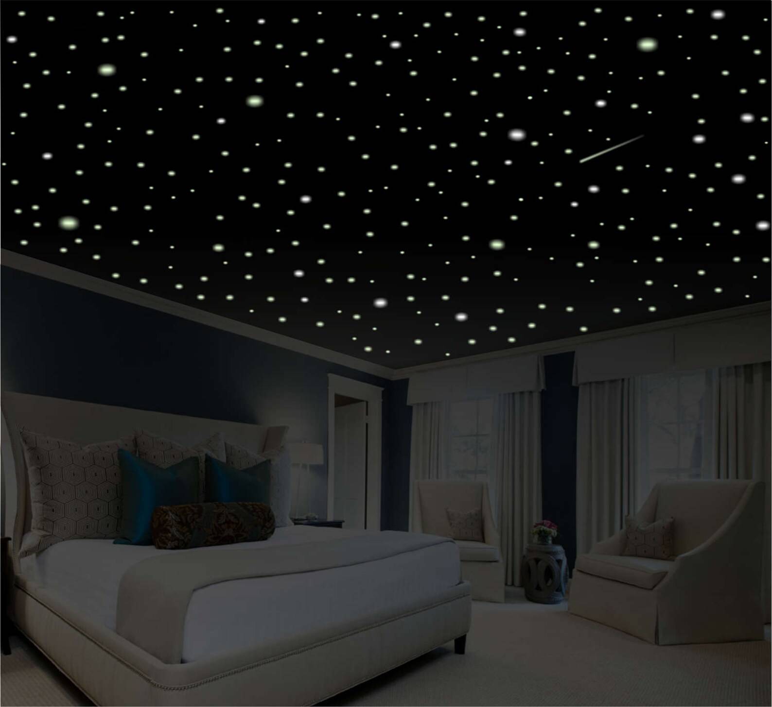 Как сделать звездное небо дома своими руками - устройство проекции и системы конструкции, какой эффект светодиодного потолка, преимущества 3d, детали на фото +видео
