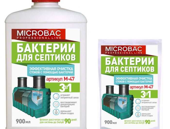 Бактерии для септиков и выгребных ям: какие живые микробы лучше, отзывы