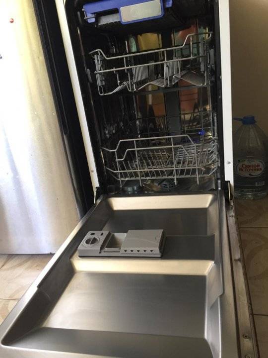 Обзор посудомоечной машины 45 см midea mfd45s100w