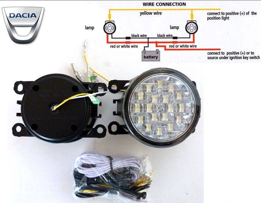 Можно ли ставить светодиодные лампы в противотуманные фары по закону | автостук.ру