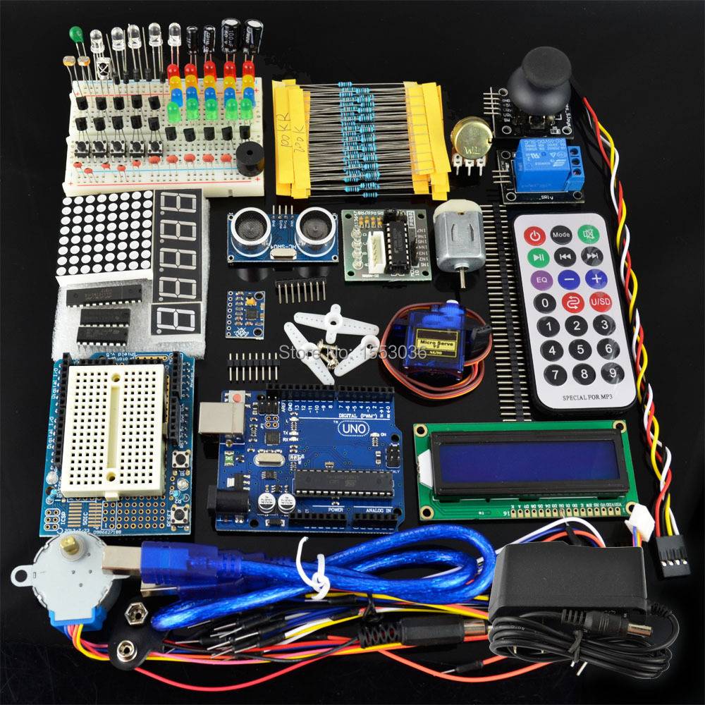 Что находится в вашем стартовом наборе arduino? [начинающие arduino] - gadgetshelp,com