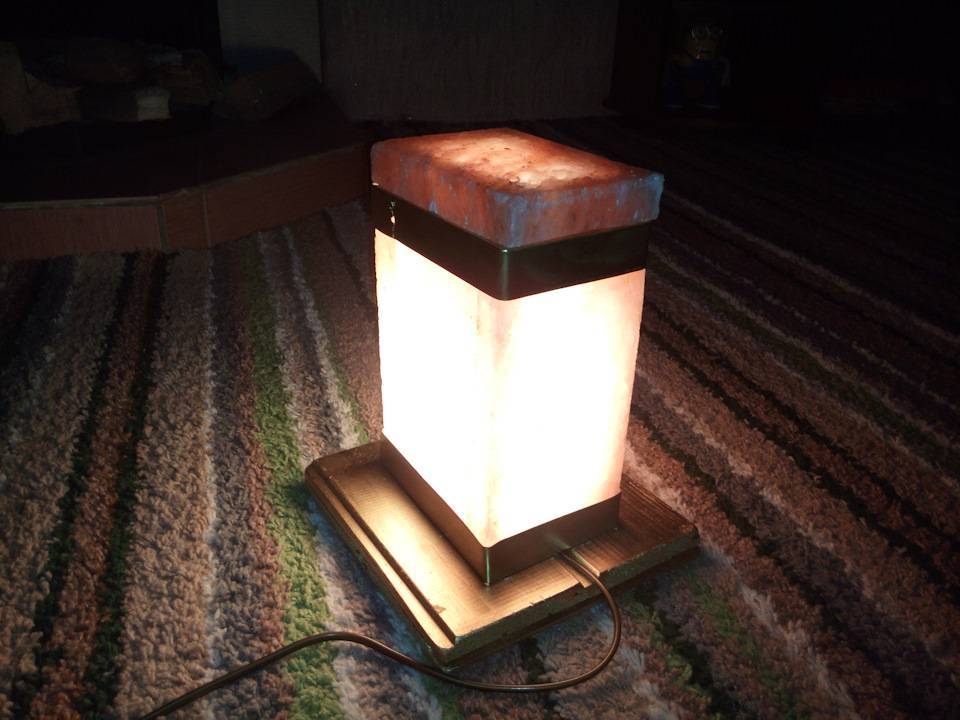 Светильник из гималайской соли