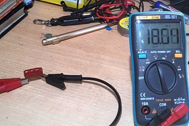 Как быстро проверить конденсатор мультиметром