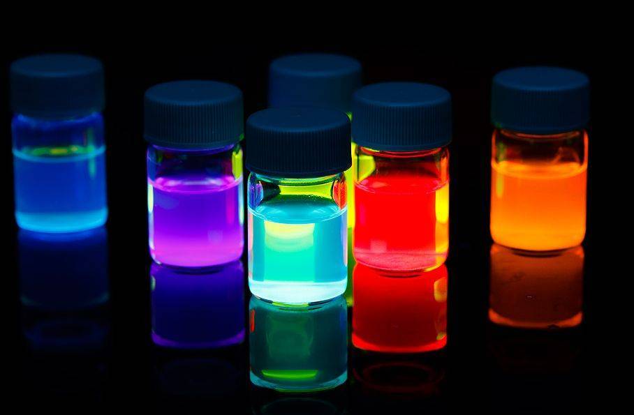 Флуоресцентная краска: что это такое, отличия от люминесцентной