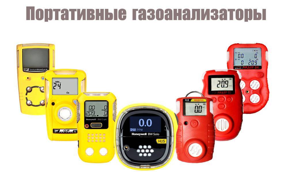 Портативные переносные газоанализаторы подразделяются на следующие типы - мастерок