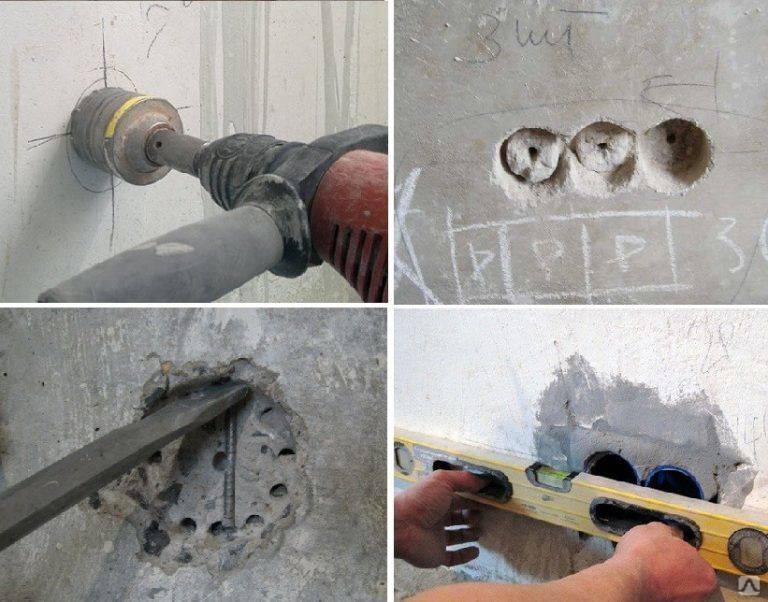 Монтаж подрозетника: как правильно установить в бетонную стену и гипсокартон?