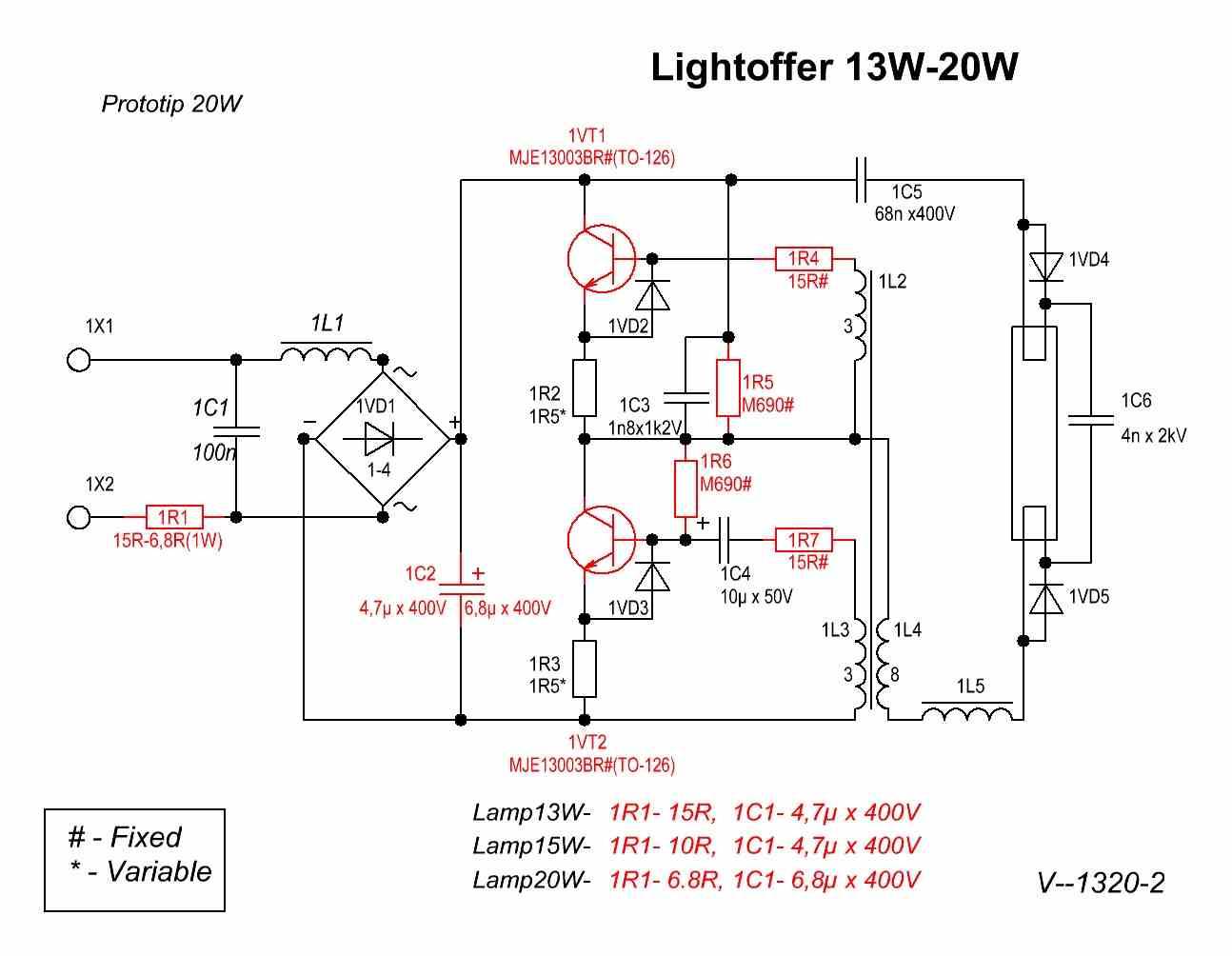Балласт для люминесцентных ламп - назначение и устройство