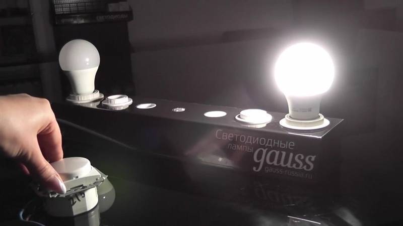 Светодиодные лампы gauss отзывы