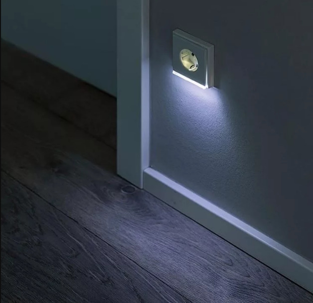 Плинтус с подсветкой (напольный): как сделать ночной вариант с датчиками движения
