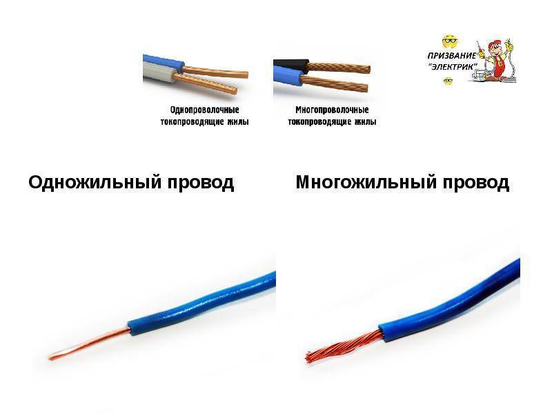 В чем разница между проводом и кабелем — по пуэ