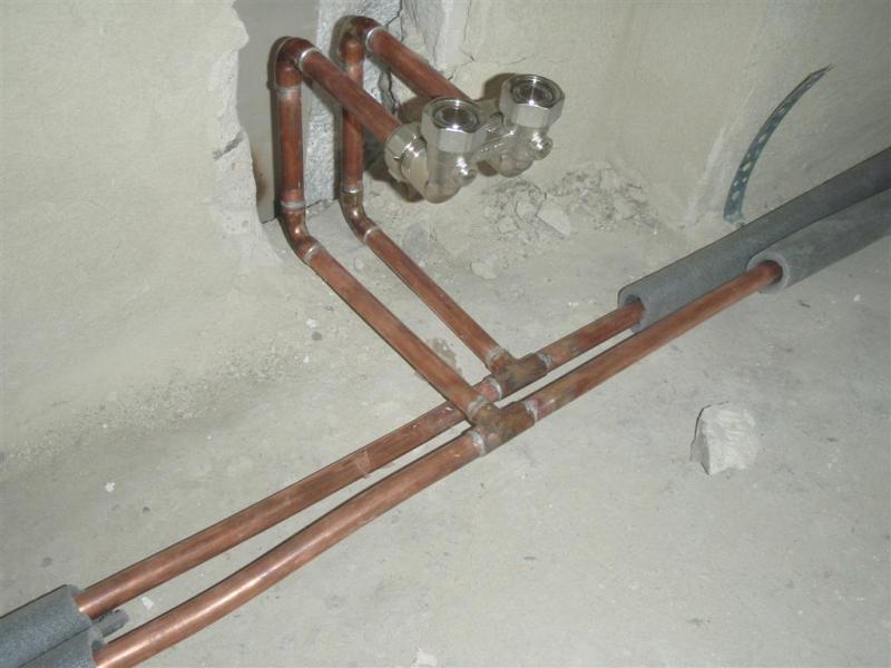 Медные трубы для отопления, водоснабжения, соединение труб