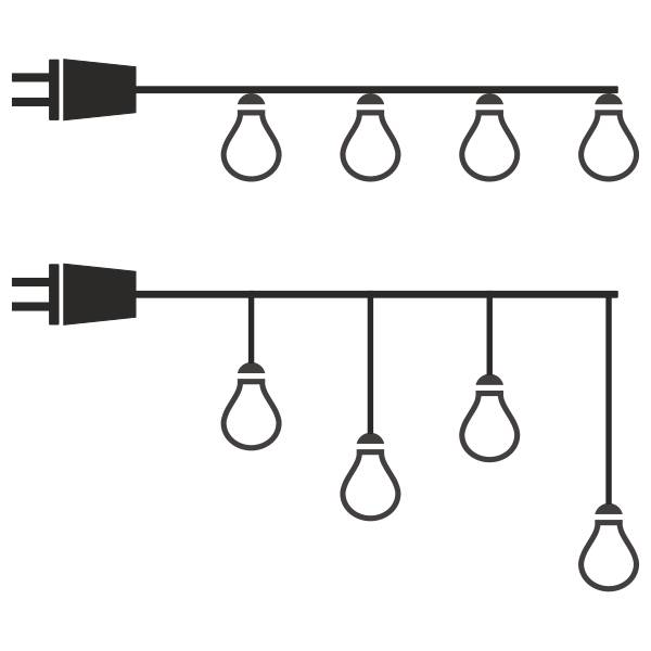 Как сделать ретро гирлянду из лампочек и светодиодов