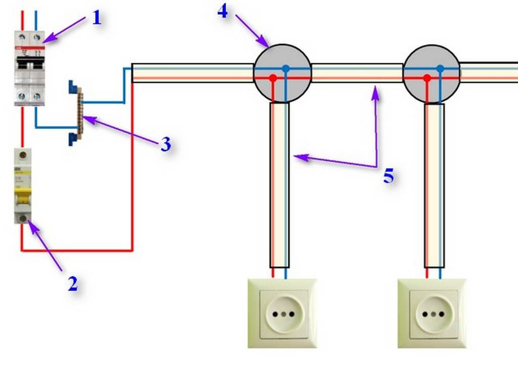 Способы подключения выключателя и розетки в одном корпусе
