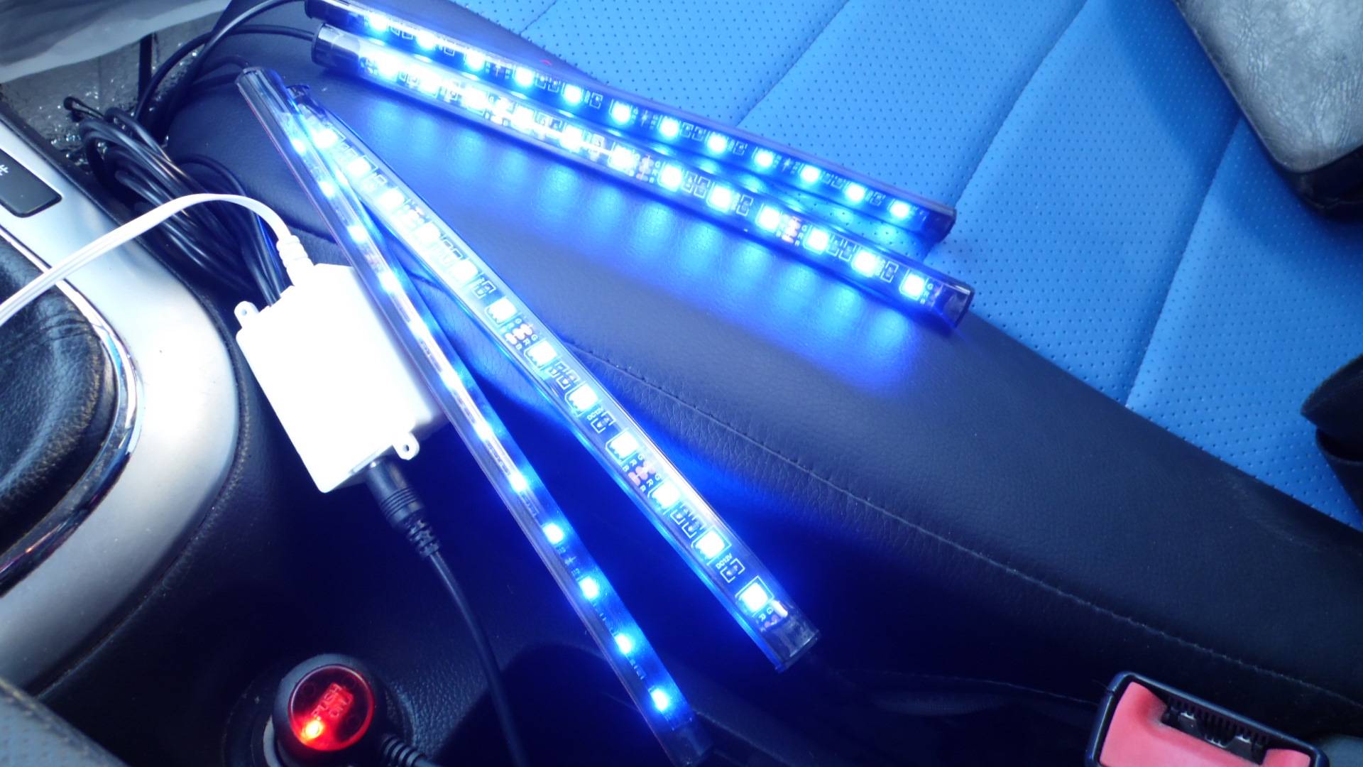 Как подключить светодиодную ленту в автомобиле: фото, видео, схемы