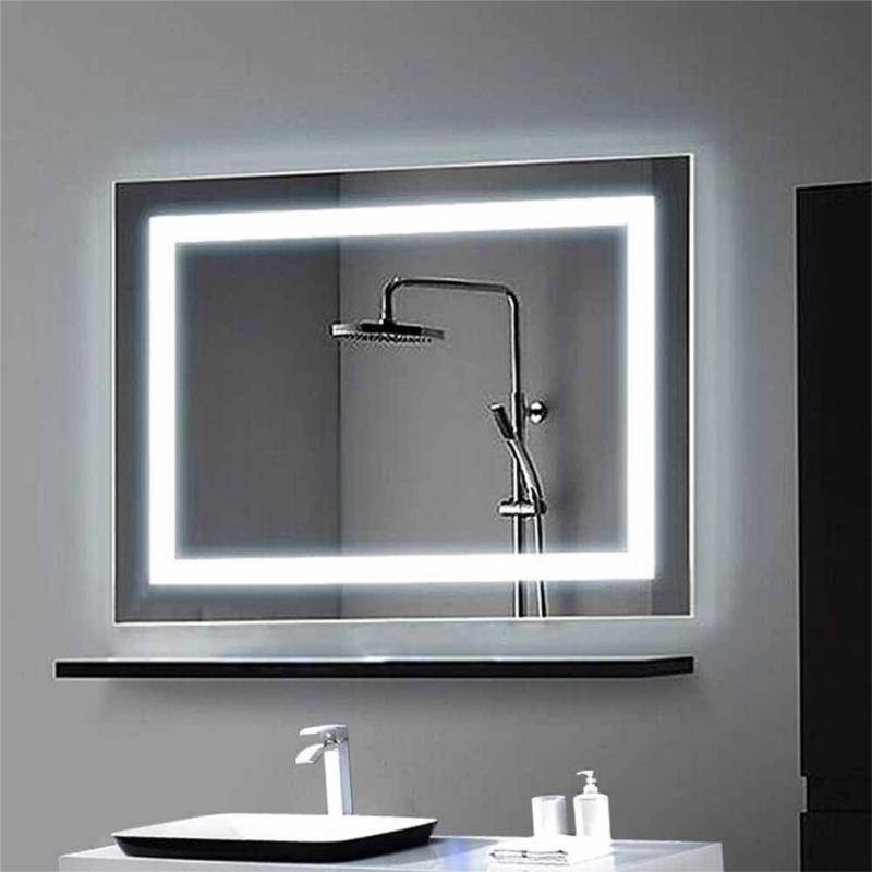 Зеркало в ванную с подсветкой - виды, особенности, выбор