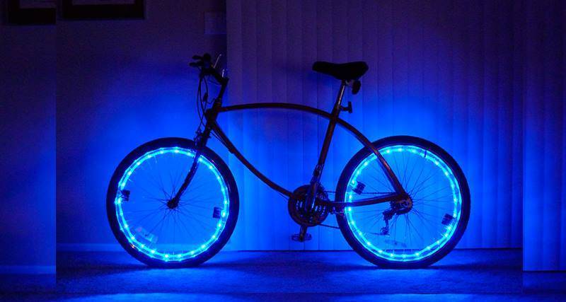 Подсветка для велосипеда - виды, монтаж, рекомендации