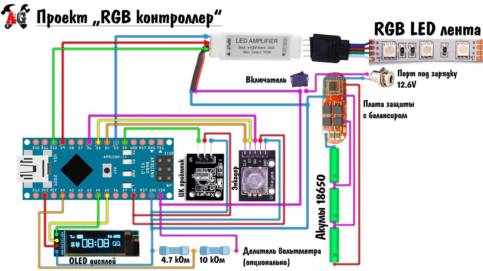 Arduino - rgb led | arduino tutorial
