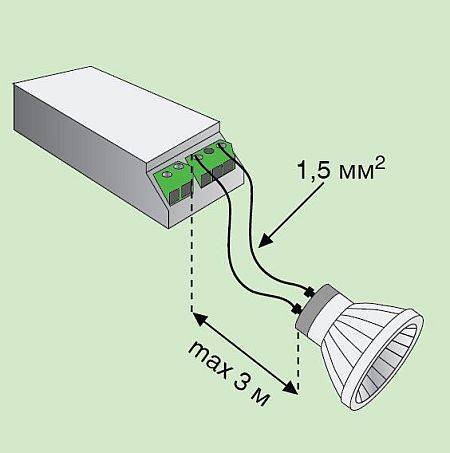 Трансформатор для светодиодных ламп 12 вольт: отличия от блока питания, назначение