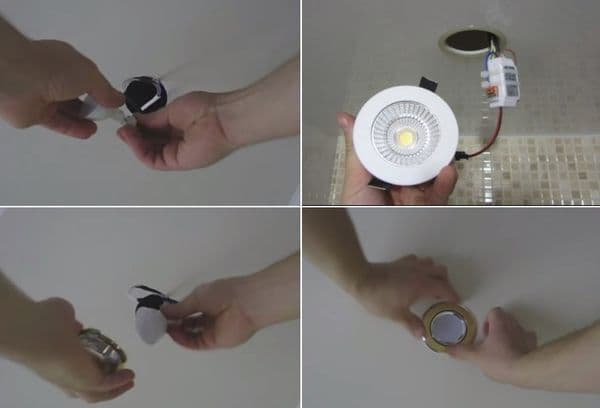Как заменить галогенную лампу на светодиодную