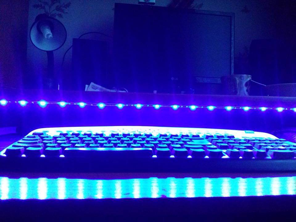 Как сделать подсветку для клавиатуры – обзор вариантов и изготовление своими руками