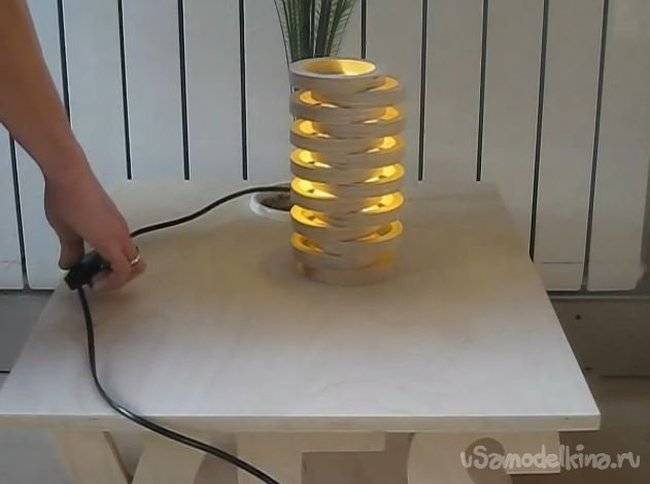 Как сделать светодиодный светильник своими руками