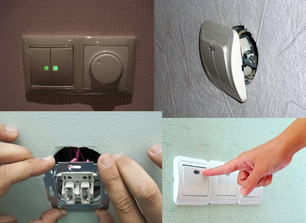 Ремонт выключателя света в квартире своими руками: разновидности и причины поломок