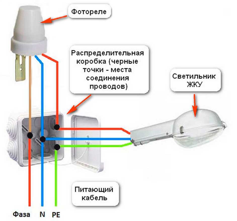 Схема подключения датчика движения с выключателем - tokzamer.ru