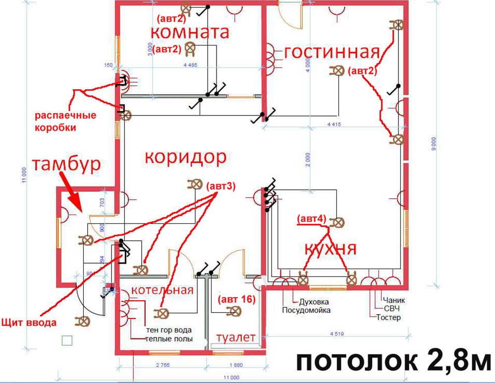 Электропроводка деревянного дома: требования и особенности монтажа - holz house