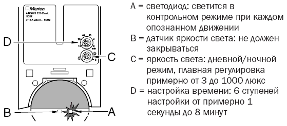 Регулировка прожектора с датчиком движения для улицы. как настроить датчик движения для освещения – инструкция.