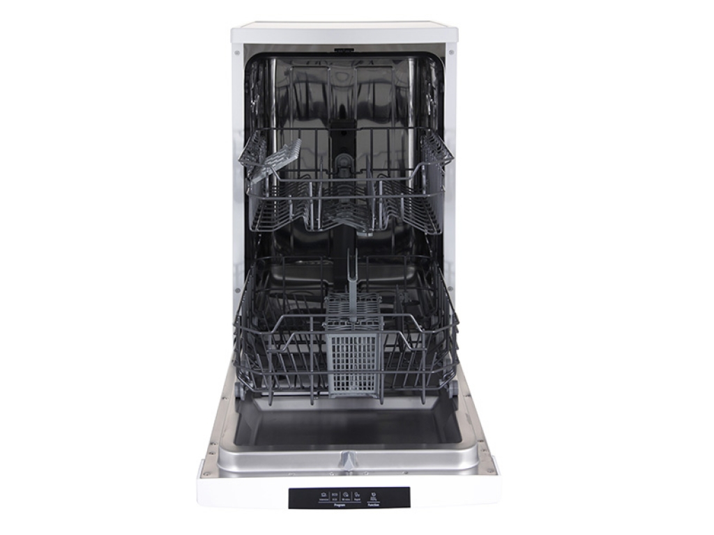 Обзор посудомоечной машины 45 см Midea MFD45S100W: богатый функционал китаянки