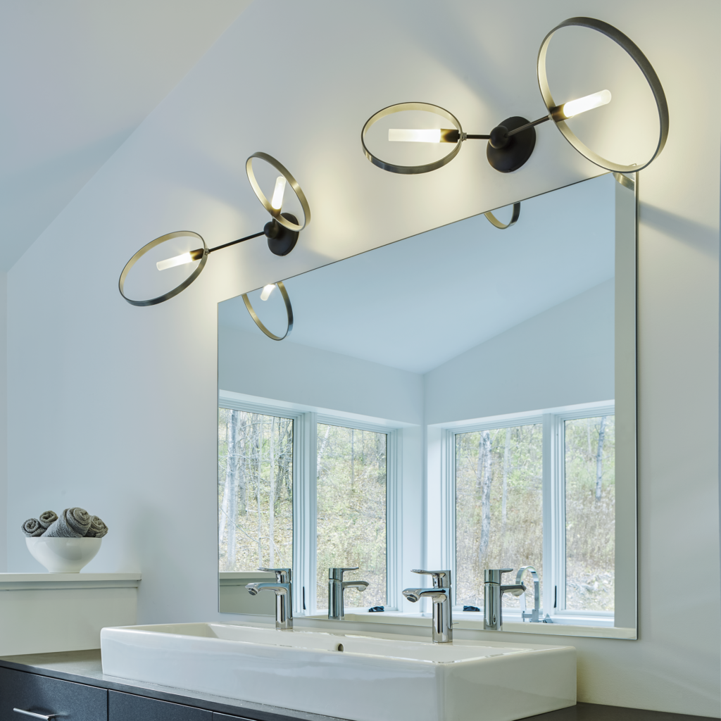 Точечные светильники для ванной: разновидности и особенности монтажа